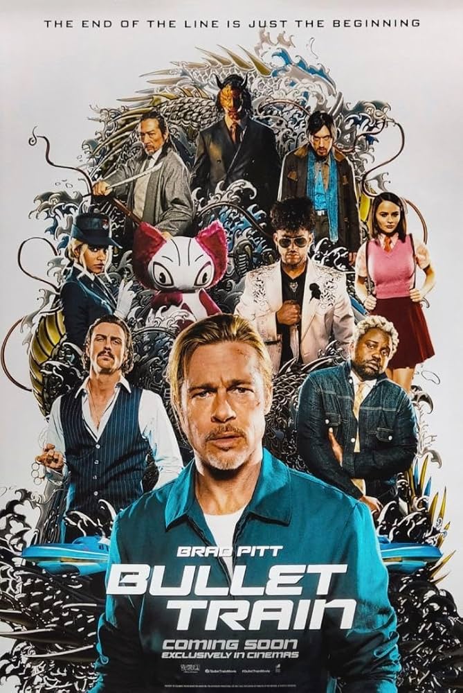 【映画館用両面ポスター】ブレット・トレイン Ver.A Amazon.co.jp: 【映画館用両面ポスター】 ブレット・トレイン
